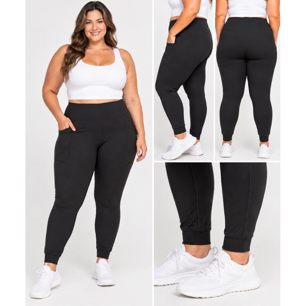 Lululemon Align High-Rise Joggers 28" Black Size 20 Nulu Yoga Pants With Pockets